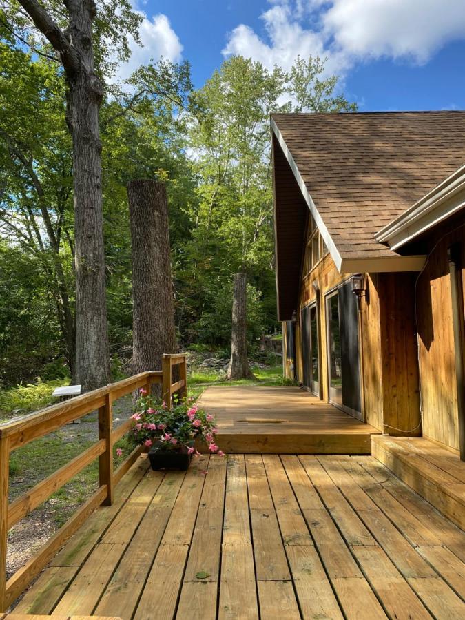Secluded Chalet On Stream-Mins To Camelback Tannersville Eksteriør billede